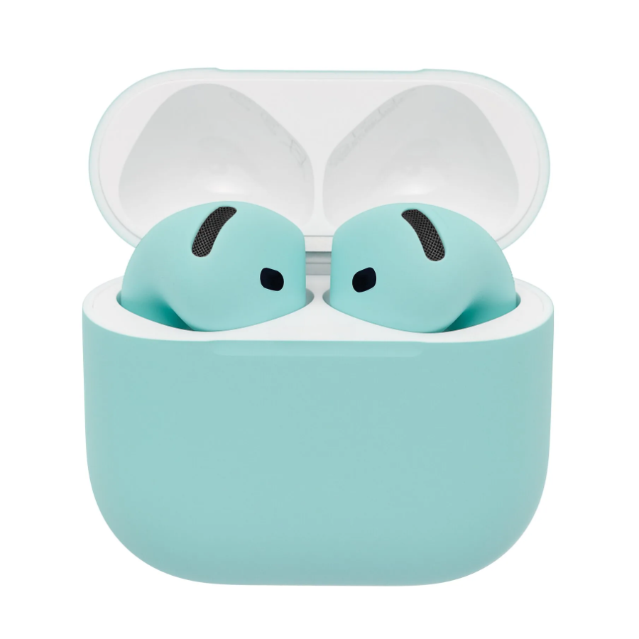 Беспроводная гарнитура Apple AirPods 4 (ANC) Color 2024 - Тиффани Беспроводная гарнитура Apple AirPods 4 (ANC) Color 2024 - Тиффани