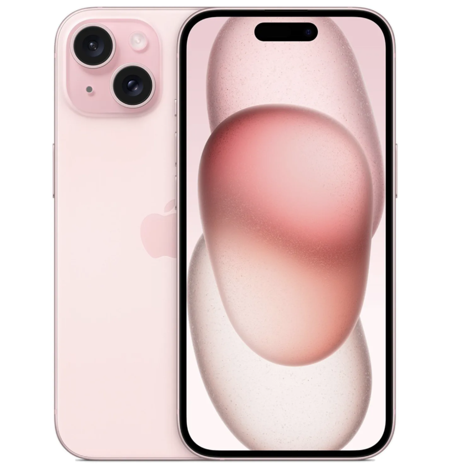 Смартфон Apple iPhone 15 128GB Pink (Розовый) nano-Sim + eSim Смартфон Apple iPhone 15 128GB Pink (Розовый) nano-Sim + eSim