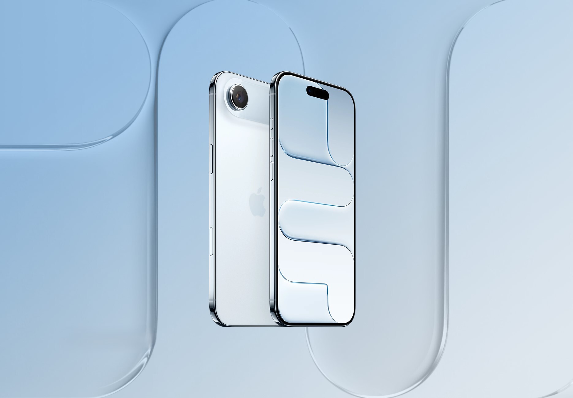 Телефон Apple iPhone Air 1 ТБ, eSim (электронная SIM-карта), цвет: небесно-голубой (Sky Blue)