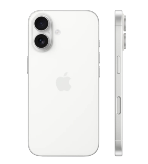 Смартфон Apple iPhone 16 256GB White (Белый) nano-Sim + eSim Смартфон Apple iPhone 16 256GB White (Белый) nano-Sim + eSim
