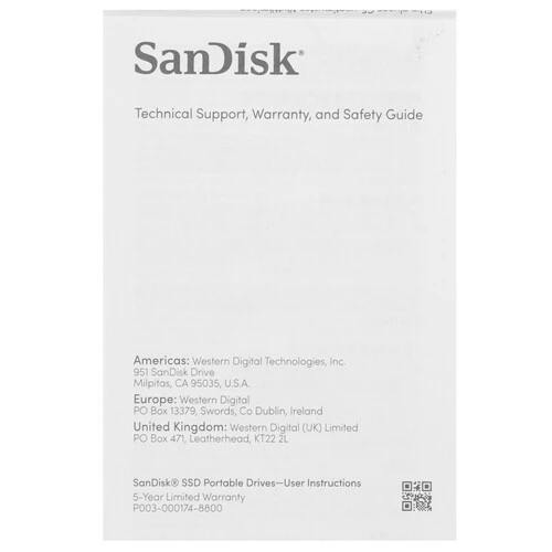 2000 ГБ Внешний SSD SanDisk Extreme PRO Portable 2000 ГБ Внешний SSD SanDisk Extreme PRO Portable