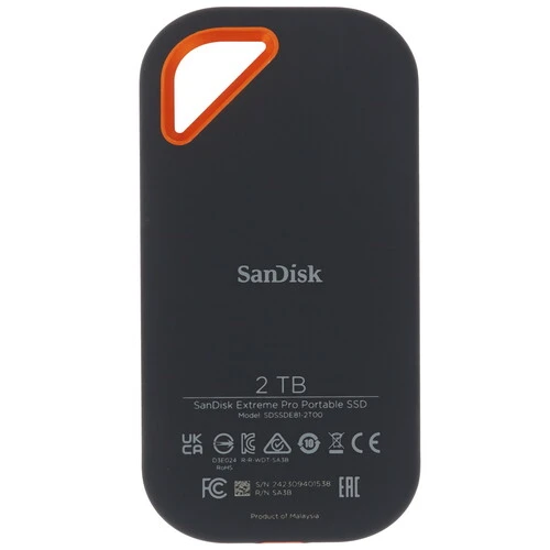 2000 ГБ Внешний SSD SanDisk Extreme PRO Portable 2000 ГБ Внешний SSD SanDisk Extreme PRO Portable