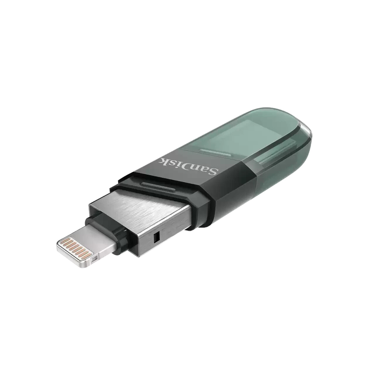 Память OTG USB Flash 256 ГБ SanDisk iXpand Flip [SDIX90N-256G-GN6NE]