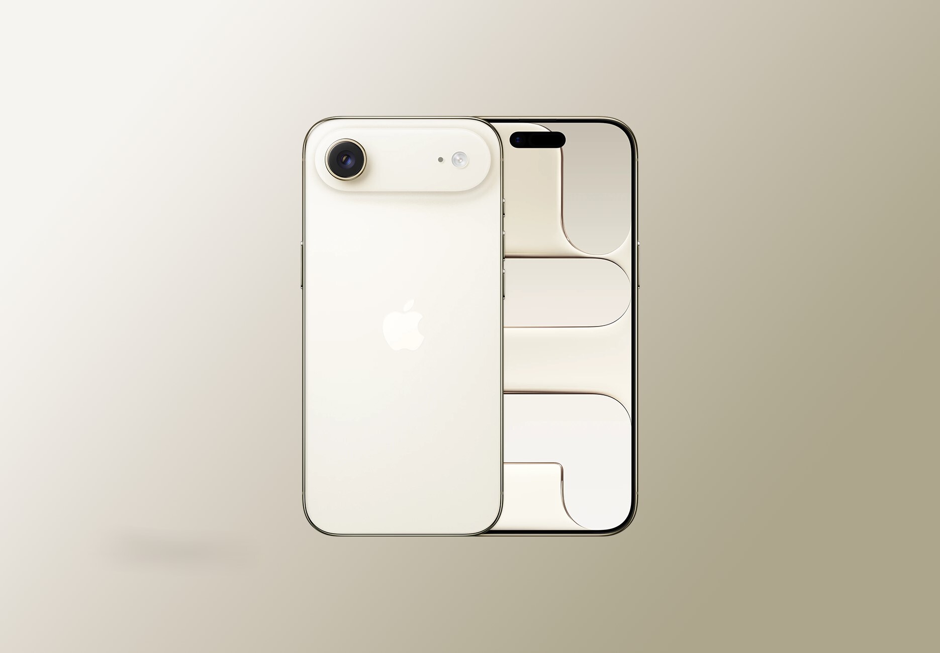 Телефон Apple iPhone Air 512 ГБ, eSim (электронная SIM-карта), цвет: светлое золото (Light Gold)