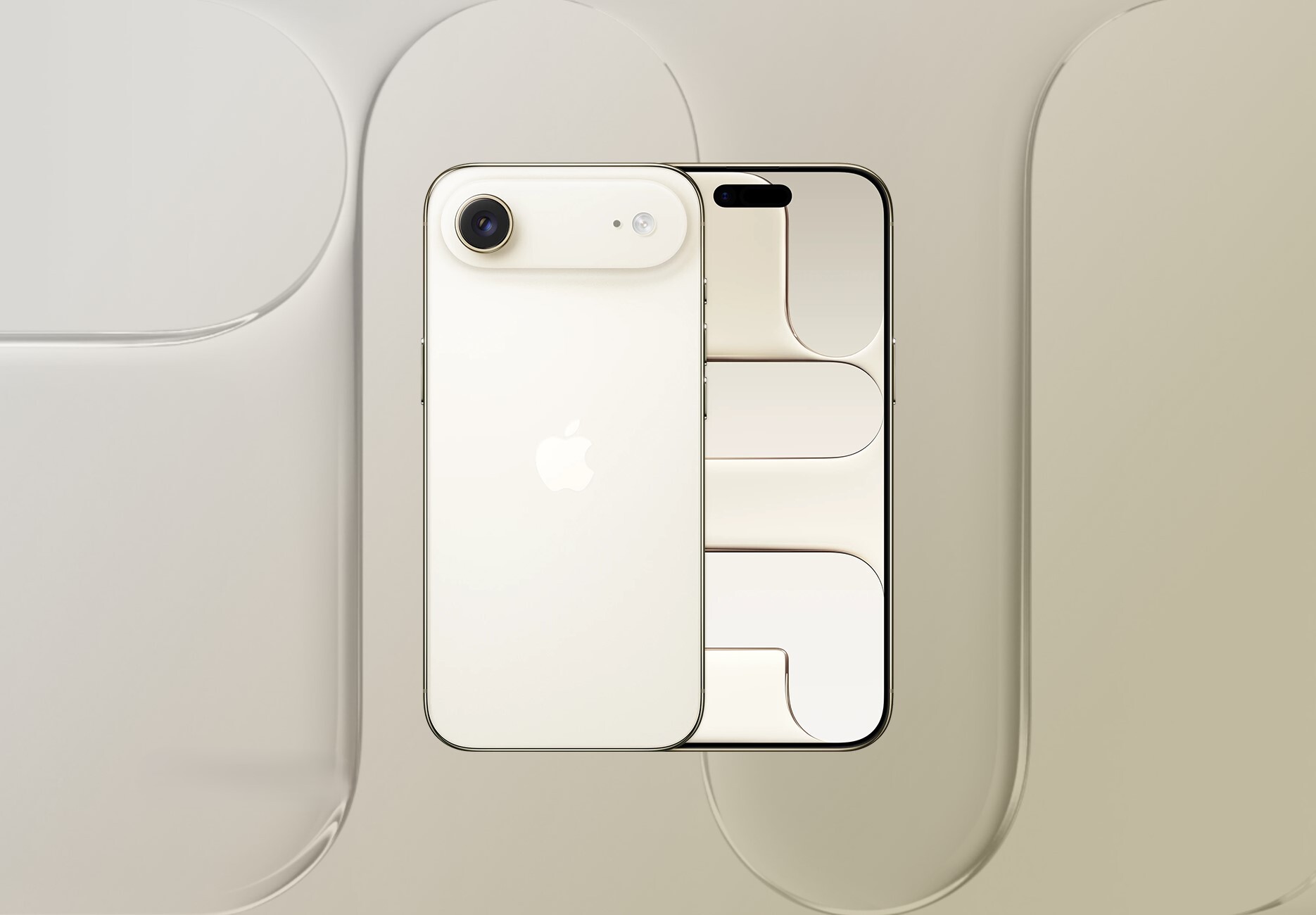 Телефон Apple iPhone Air 512 ГБ, eSim (электронная SIM-карта), цвет: светлое золото (Light Gold)