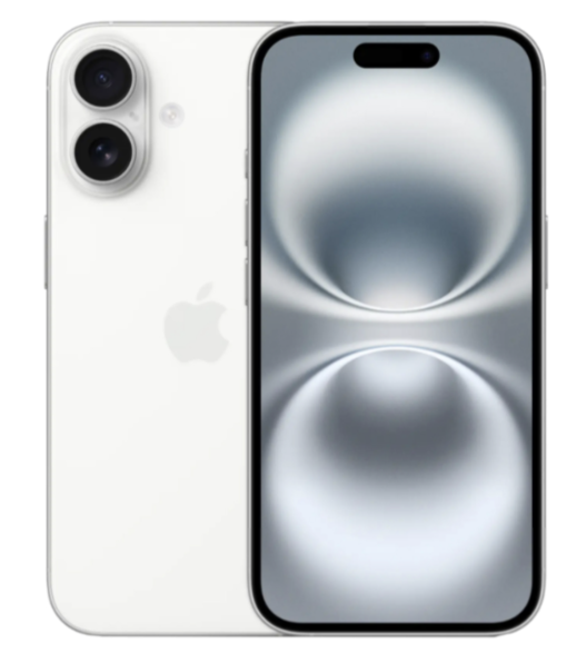 Смартфон Apple iPhone 16 128GB White (Белый) nano-Sim + eSim Смартфон Apple iPhone 16 128GB White (Белый) nano-Sim + eSim