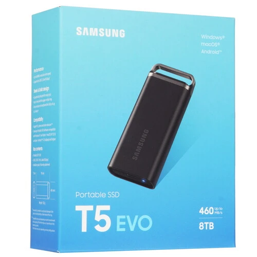 8000 ГБ Внешний SSD Samsung T5 EVO [MU-PH8T0S/WW]