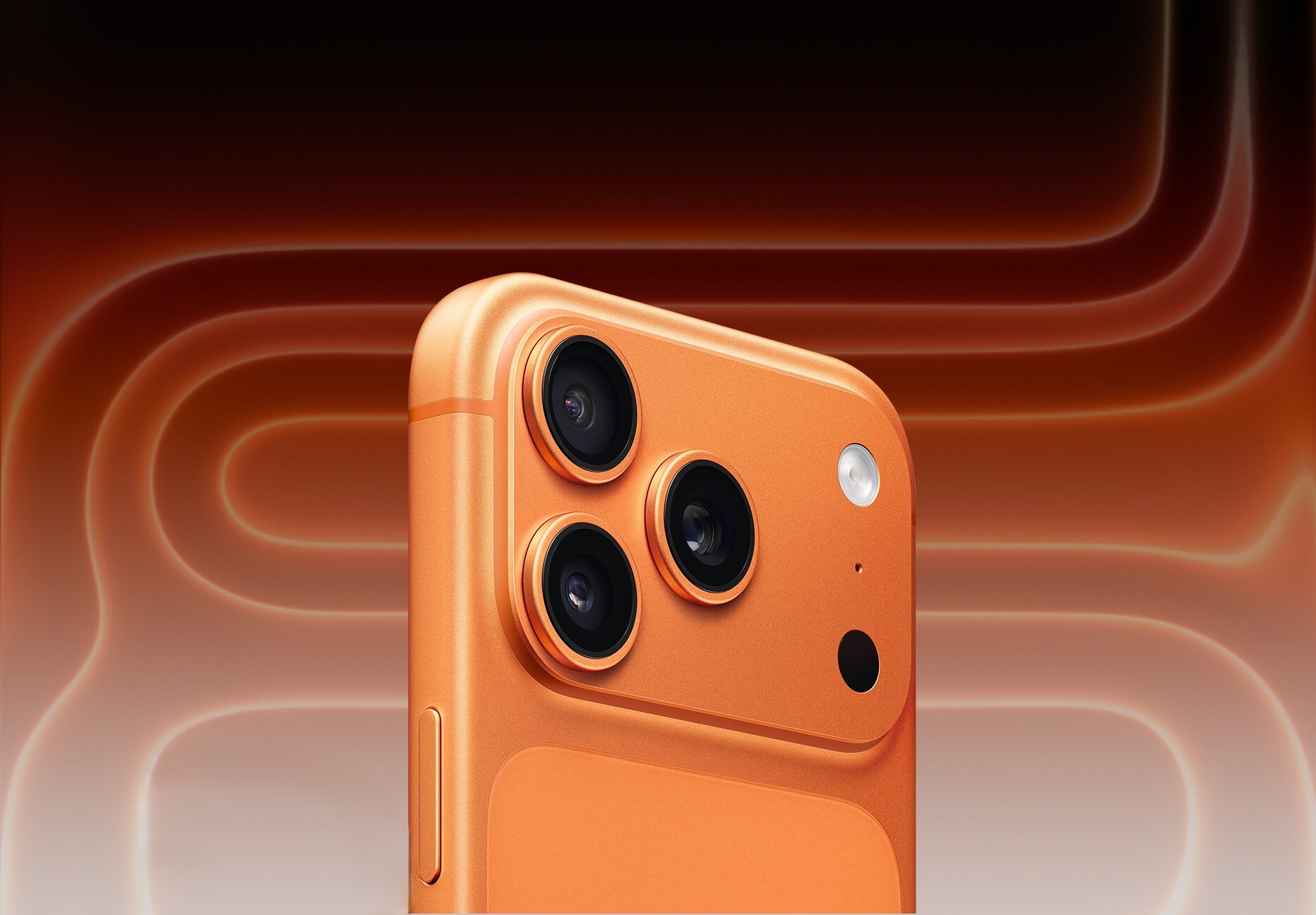 Телефон Apple iPhone 17 Pro 1 ТБ, eSim (электронная SIM-карта), цвет: космический оранжевый (Cosmic Orange)