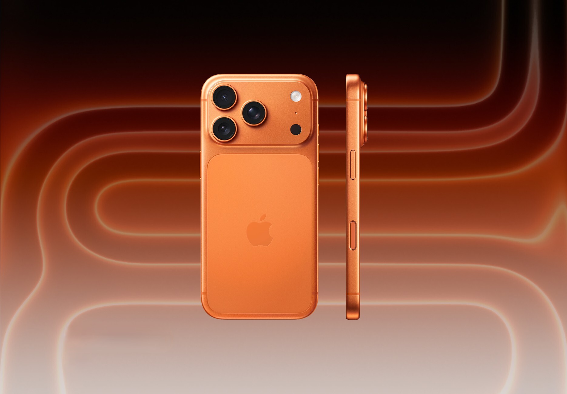 Телефон Apple iPhone 17 Pro 1 ТБ, цвет: космический оранжевый (Cosmic Orange)