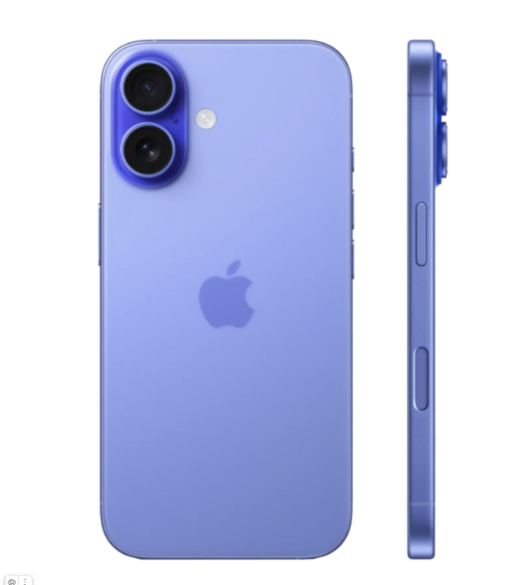 Смартфон Apple iPhone 16 256GB Ultramarine (Ультрамарин) nano-Sim + eSim Смартфон Apple iPhone 16 256GB Ultramarine (Ультрамарин) nano-Sim + eSim