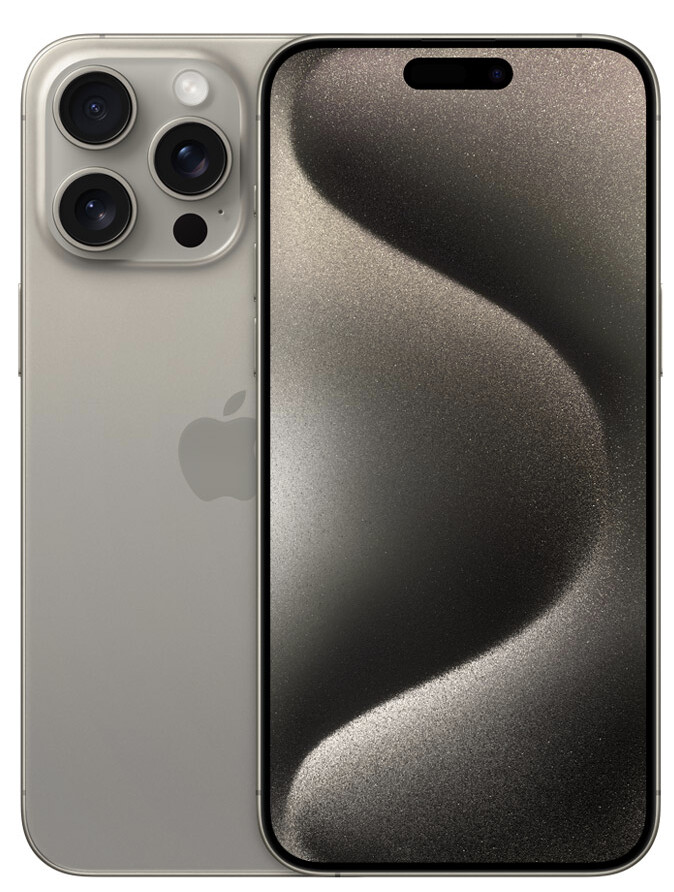 Смартфон Apple iPhone 15 Pro Max 1TB Natural Titanium (Натуральный титан) nano-Sim + eSim Смартфон Apple iPhone 15 Pro Max 1TB Natural Titanium (Натуральный титан) nano-Sim + eSim