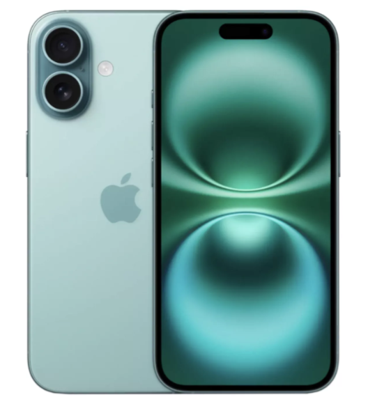 Смартфон Apple iPhone 16 128GB Teal (Бирюзовый) nano-Sim + eSim Смартфон Apple iPhone 16 128GB Teal (Бирюзовый) nano-Sim + eSim