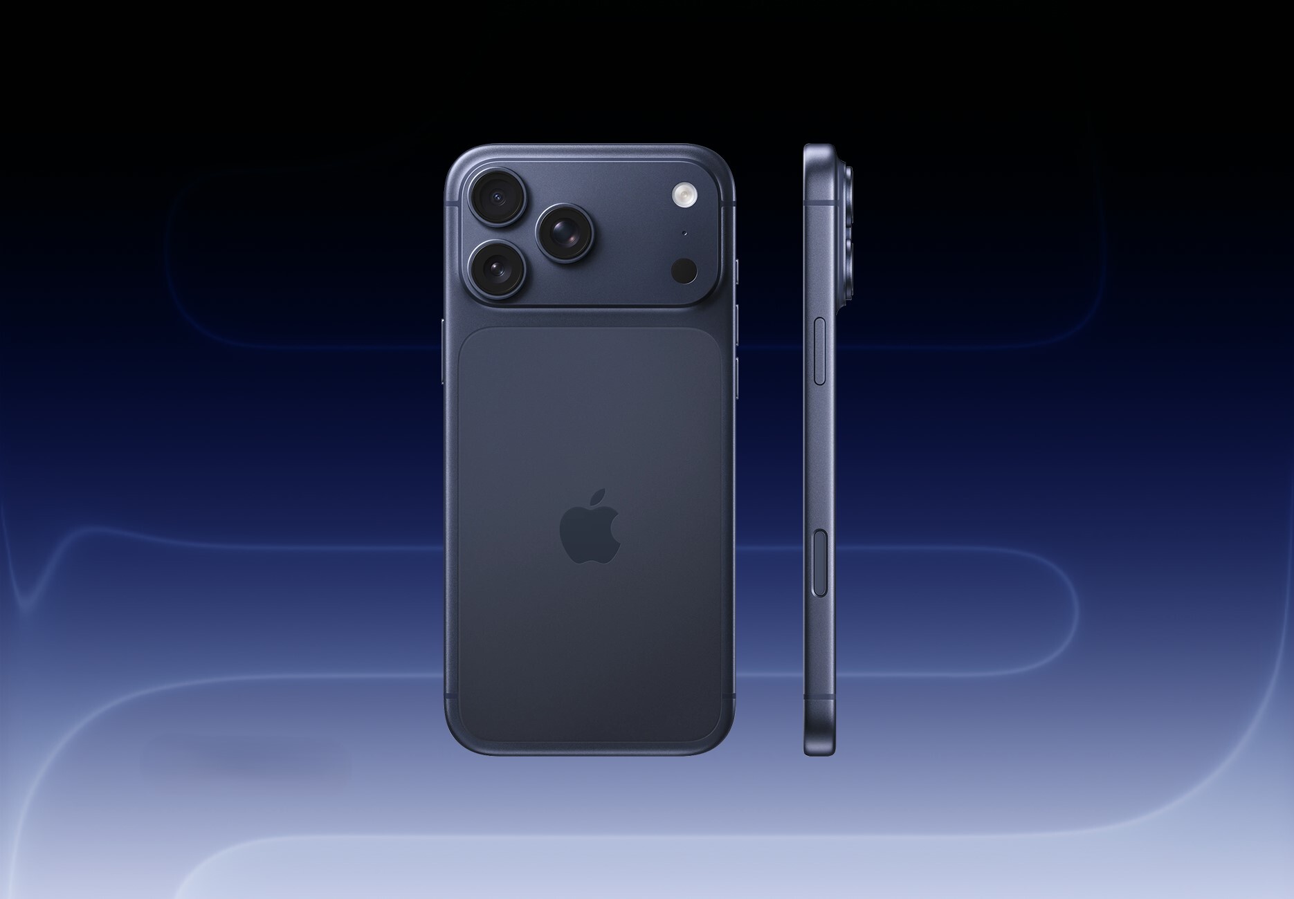 Телефон Apple iPhone 17 Pro Max 256 ГБ, цвет: глубокий синий (Deep Blue)