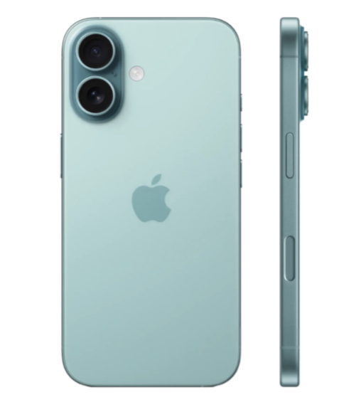 Смартфон Apple iPhone 16 256GB Teal (Бирюзовый) nano-Sim + eSim Смартфон Apple iPhone 16 256GB Teal (Бирюзовый) nano-Sim + eSim