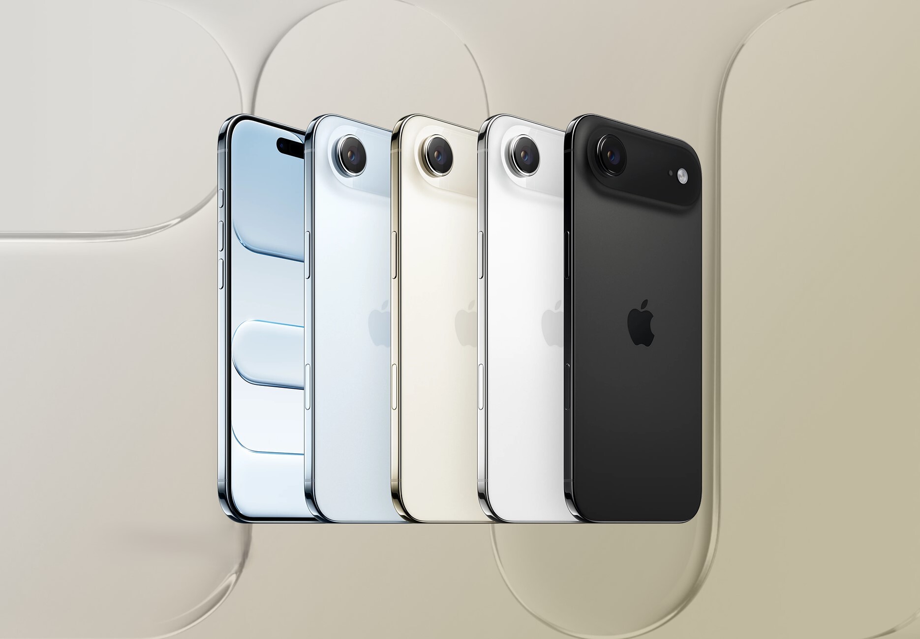 Телефон Apple iPhone Air 512 ГБ, eSim (электронная SIM-карта), цвет: светлое золото (Light Gold)