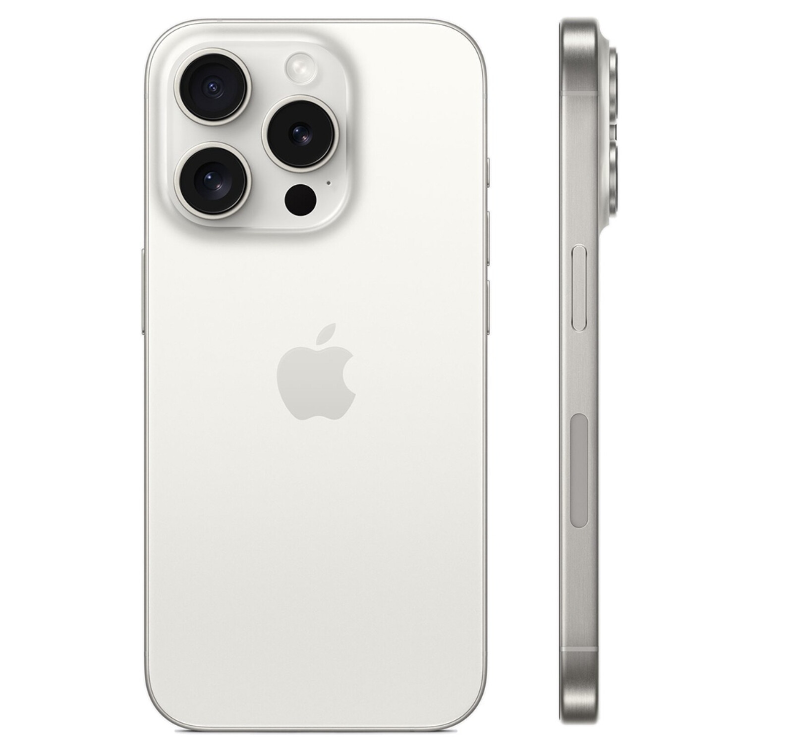 Смартфон Apple iPhone 15 Pro 128GB White Titanium (Белый титан) nano-Sim + eSim Смартфон Apple iPhone 15 Pro 128GB White Titanium (Белый титан) nano-Sim + eSim