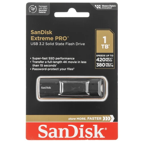 Память USB Flash 1024 ГБ Sandisk Extreme Pro [SDCZ880-1T00-G46]