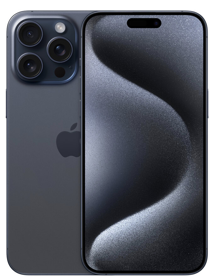 Смартфон Apple iPhone 15 Pro Max 512GB Blue Titanium (Синий титан) nano-Sim + eSim Смартфон Apple iPhone 15 Pro Max 512GB Blue Titanium (Синий титан) nano-Sim + eSim