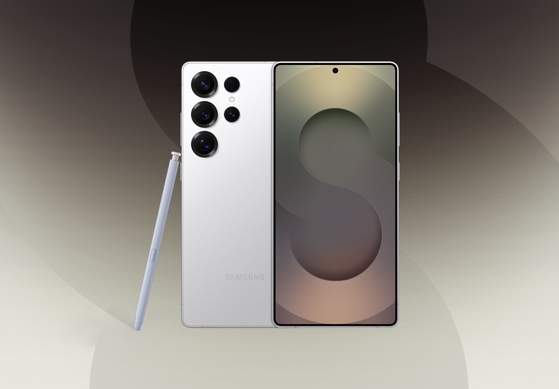 Телефон Samsung Galaxy S25 Ultra 12/1 ТБ, цвет: бело-серебристый титан (Titanium Whitesilver)