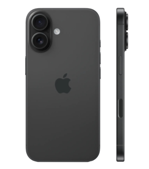 Смартфон Apple iPhone 16 Plus 128GB Black (Черный) nano-Sim + eSim Смартфон Apple iPhone 16 Plus 128GB Black (Черный) nano-Sim + eSim