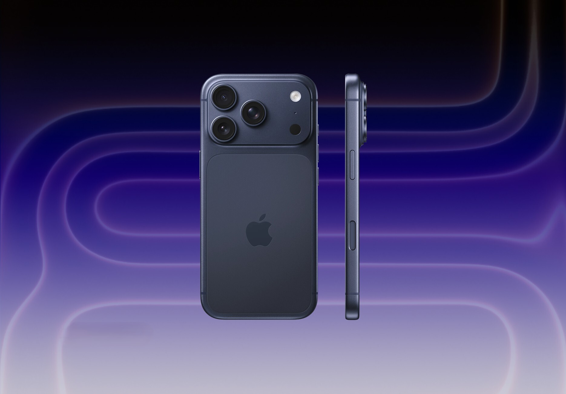 Телефон Apple iPhone 17 Pro 1 ТБ, eSim (электронная SIM-карта), цвет: глубокий синий (Deep Blue)