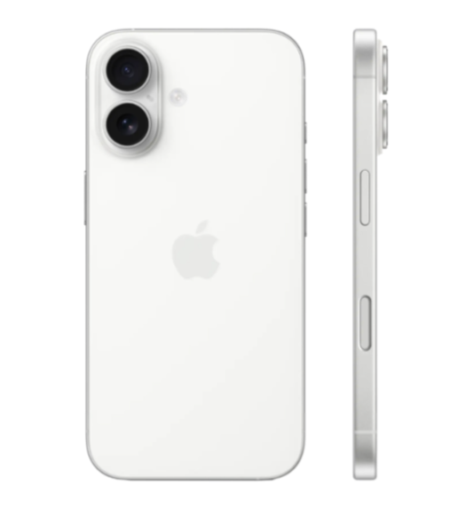 Смартфон Apple iPhone 16 128GB White (Белый) nano-Sim + eSim Смартфон Apple iPhone 16 128GB White (Белый) nano-Sim + eSim