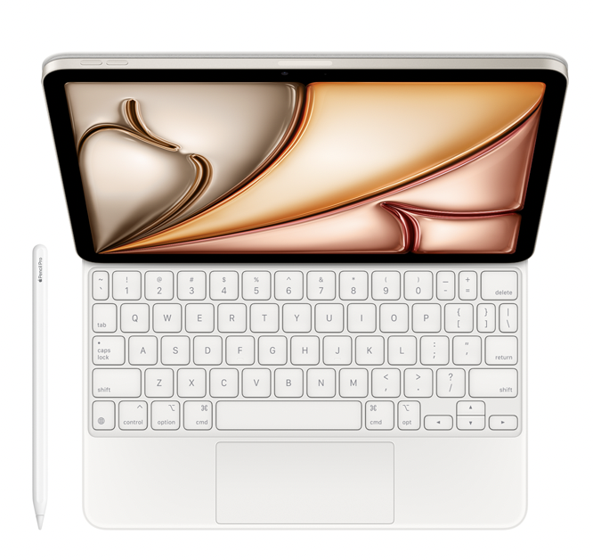 Планшет Apple iPad Air 11 (2024) 256GB Wi-Fi Starlight MUWJ3 Планшет Apple iPad Air 11 (2024) 256GB Wi-Fi Starlight MUWJ3