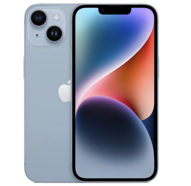 Смартфон Apple iPhone 14 128GB Blue (Голубой) nano-Sim + eSim Смартфон Apple iPhone 14 128GB Blue (Голубой) nano-Sim + eSim