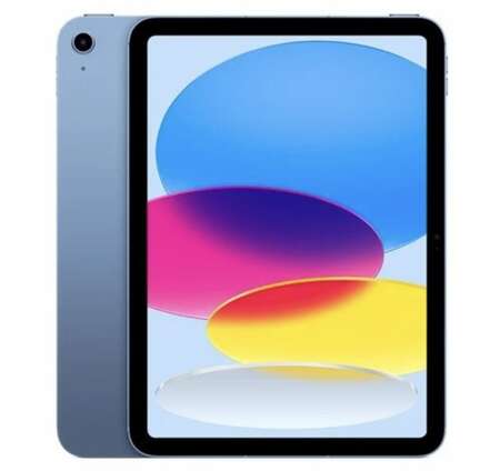 Планшет Apple iPad 10.9 (2022) 256GB Wi-Fi Blue (Голубой) MPQ93