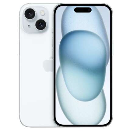 Смартфон Apple iPhone 15 256GB Blue (Голубой) nano-Sim + eSim