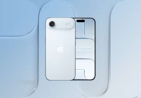 Телефон Apple iPhone Air 256 ГБ, eSim (электронная SIM-карта), цвет: небесно-голубой (Sky Blue)