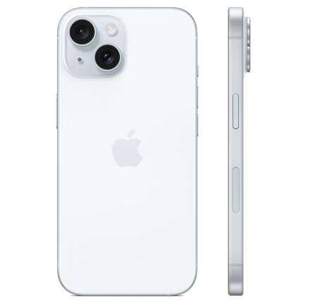 Смартфон Apple iPhone 15 128GB Blue (Голубой) nano-Sim + eSim