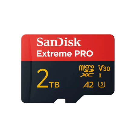 Карта памяти SanDisk Extreme Pro microSDXC 2000 ГБ [SDSQXCD-2T00-GN6MA]