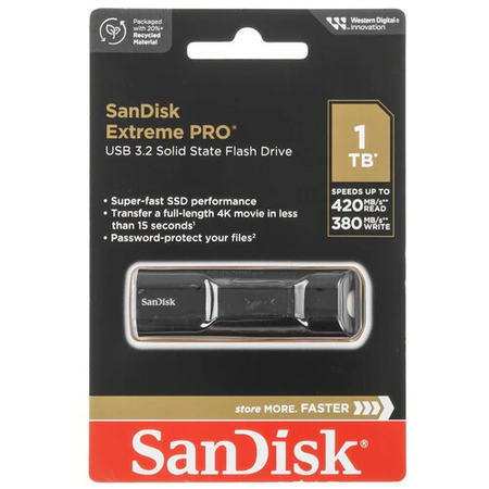 Память USB Flash 1024 ГБ Sandisk Extreme Pro [SDCZ880-1T00-G46]