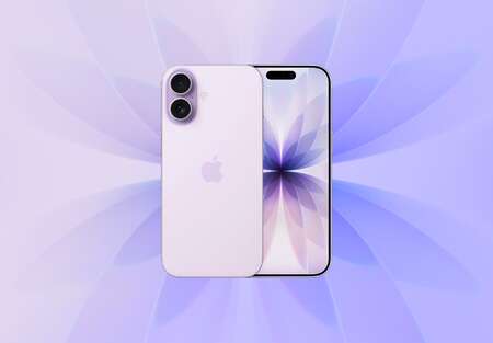 Телефон Apple iPhone 17 512 ГБ, цвет: лавандовый (Lavender)