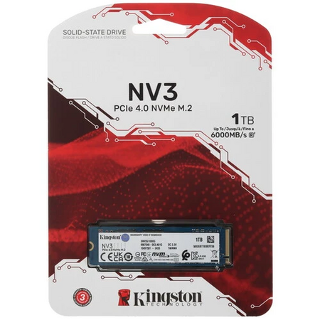 1000 ГБ M.2 NVMe накопитель Kingston NV3 [SNV3S/1000G]